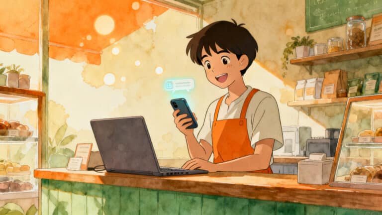 เจ้าของร้านอาหาร SME ไทยใช้ AI Agent ช่วยจัดการงานหลังร้านผ่านมือถือ